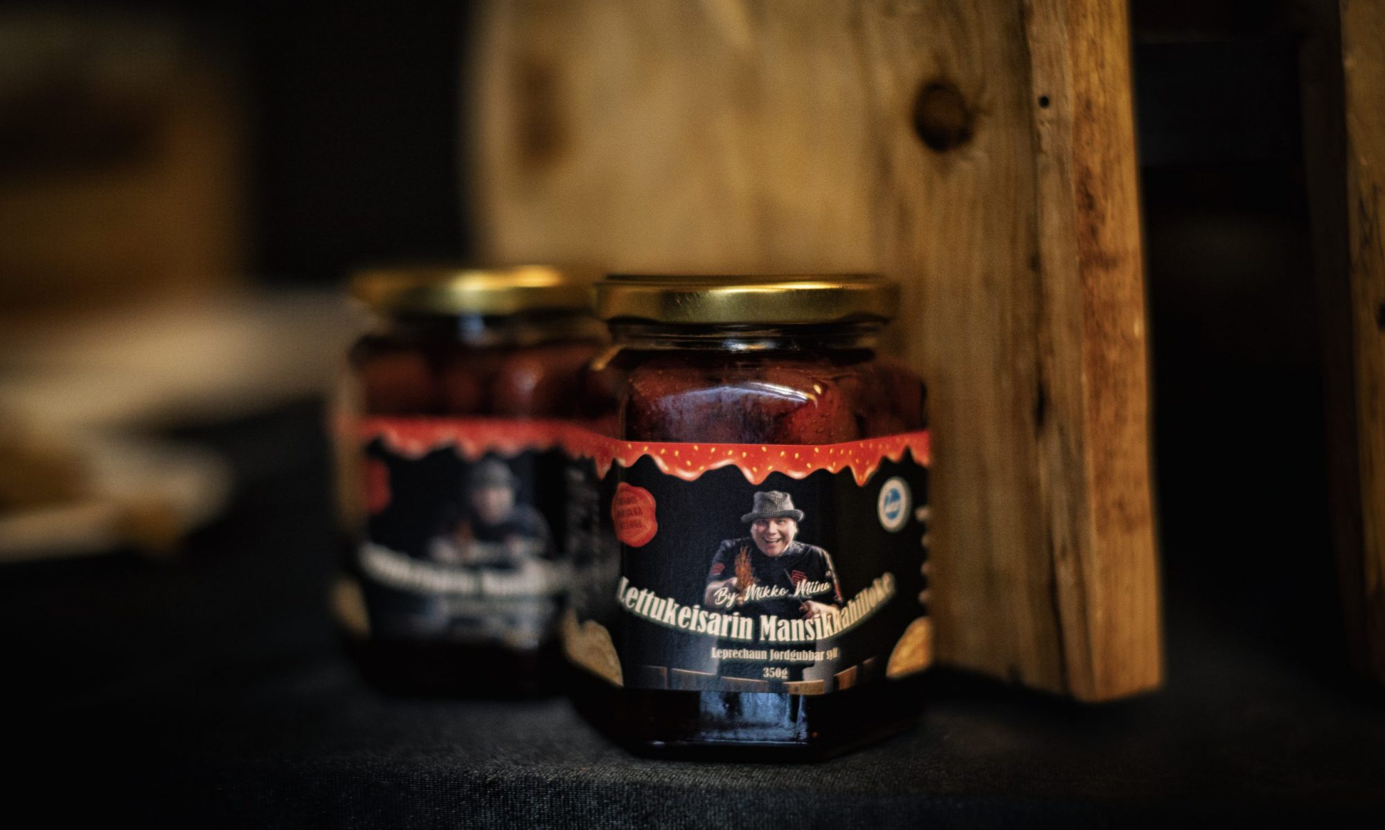 "Kuopijon Lettukeisari" Mikko Miinan Mansikkahilloke